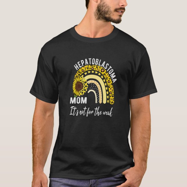 Hepatoblastoma Bewusstsein T-Shirt (Vorderseite)