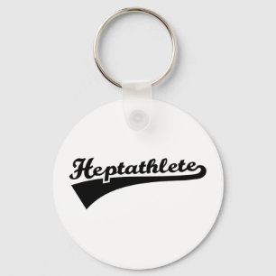 Heptathlete Schlüsselanhänger
