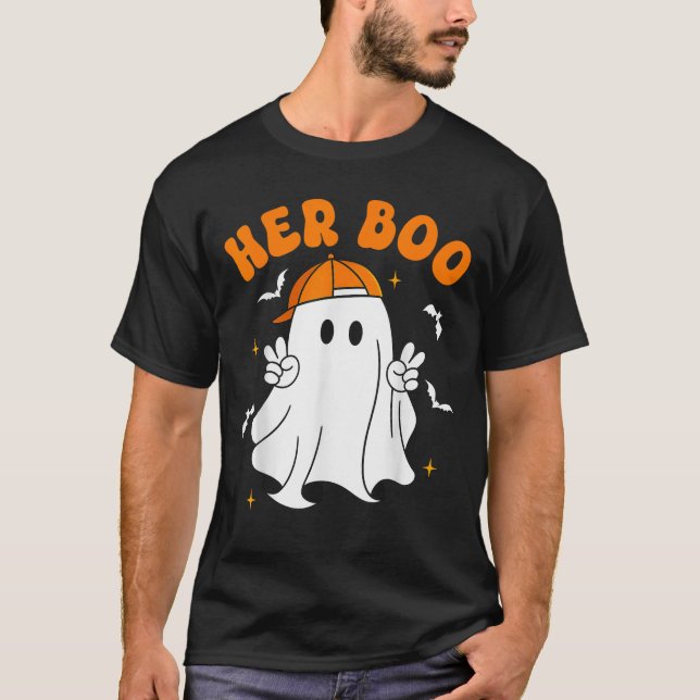 Her Boo &amp; His Boo Funny Matching Halloween Cou T-Shirt (Vorderseite)