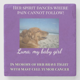 Her Courage Still Glows Steinuntersetzer