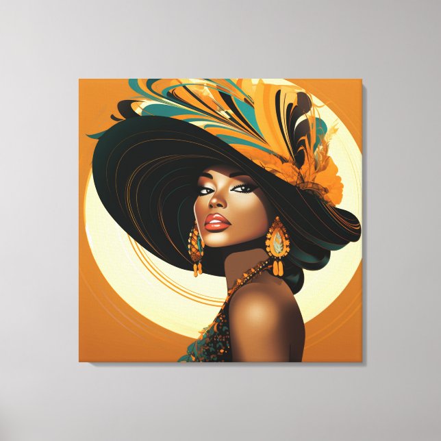 HER CROWN #2 LEINWANDDRUCK (Vorderseite)