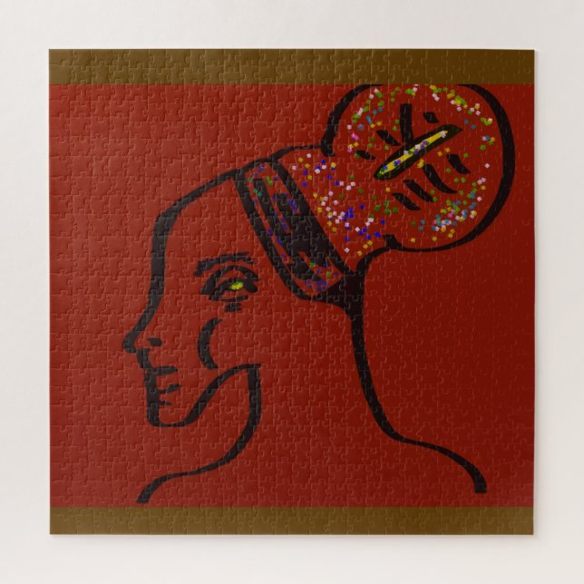 Her Name Is Light Jigsaw Puzzle (Vertikal)