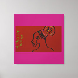 Her Name Is Light Leinwanddruck