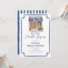 Her New Chapter Begins Book themed Bridal Shower