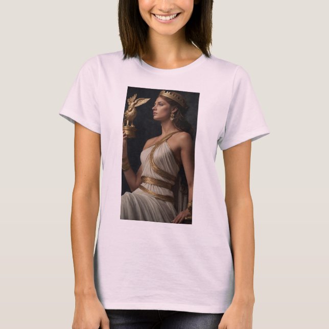 Hera die Königin - Göttin der Familie T-Shirt (Vorderseite)