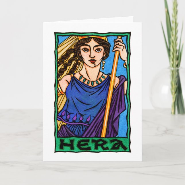 Hera Greeting Card (2) Karte (Vorderseite)