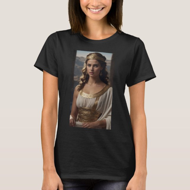 Hera - Königin von Olympus T-Shirt (Vorderseite)