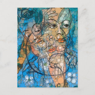 Hera, Unendlichkeit Punkte nach Francis Picabia Feiertagspostkarte