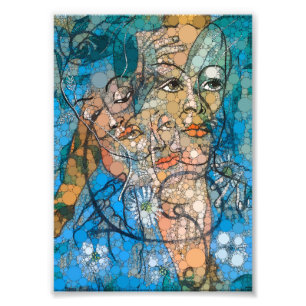Hera, Unendlichkeit Punkte nach Francis Picabia Fotodruck