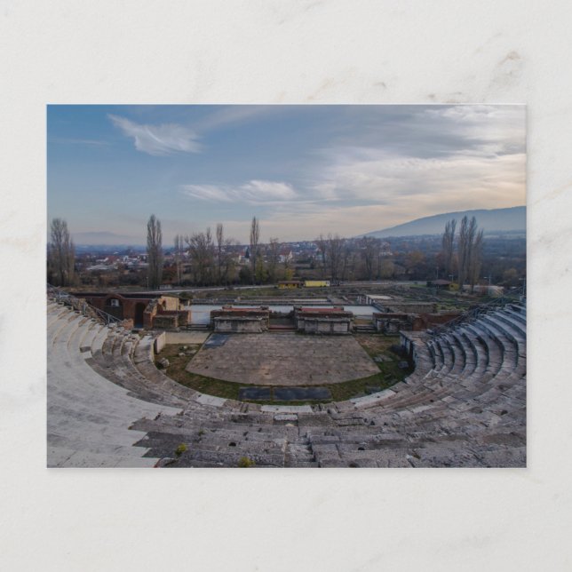 Heraclea Lyncestis, Bitola, Mazedonien Postkarte (Vorderseite)