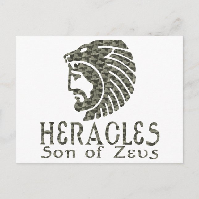 Heracles Postkarte (Vorderseite)