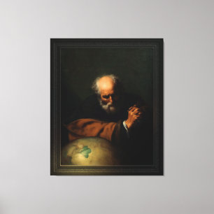Heraclitus von Hendrick Bloemaert Leinwanddruck