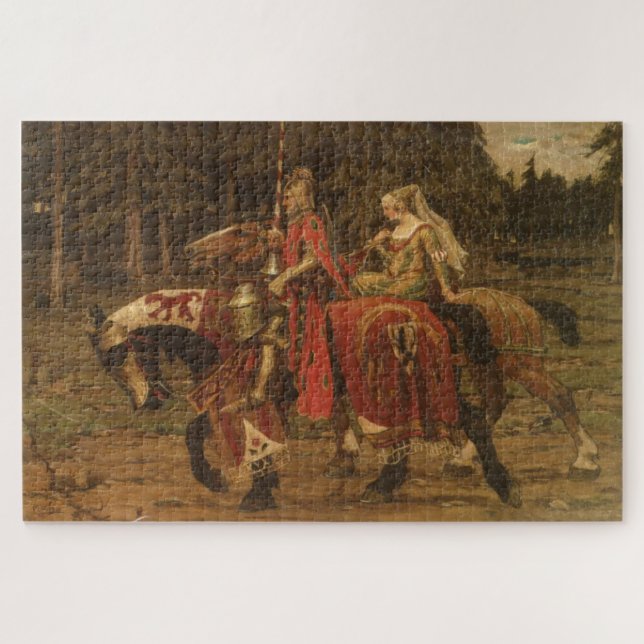 Heraldic Chivale von Alphonse Mucha (Horizontal)
