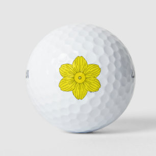 Heraldic Daffodil Golfball