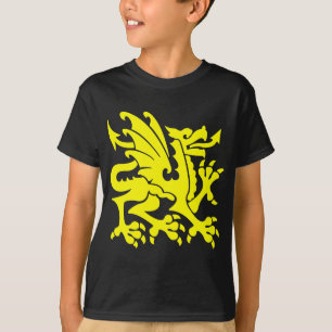 Heraldic Dragon 01 - Gelb T-Shirt