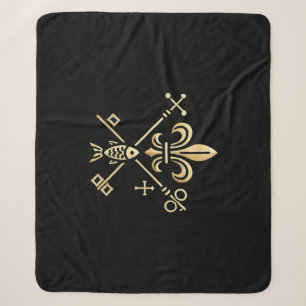 Heraldische Symbole Sherpadecke