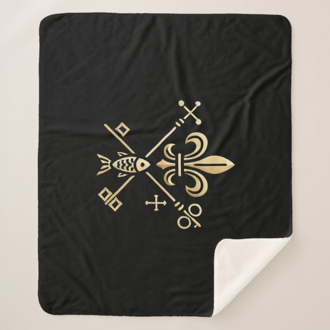 Heraldische Symbole  Sherpadecke (Vorderseite)