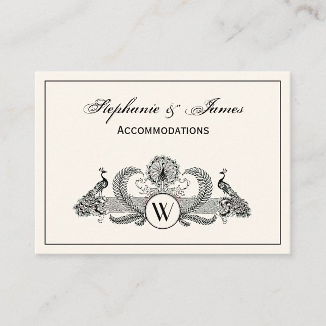 Heraldischer Ananas-Vorbote aus Wappen Visitenkarte (Vorderseite)