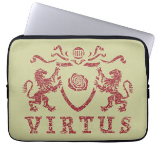 Heraldisches Rosen-Neopren 13 Zoll Laptop-Hülse Laptopschutzhülle
