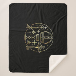 Heraldisches Symbol Papst Sherpadecke