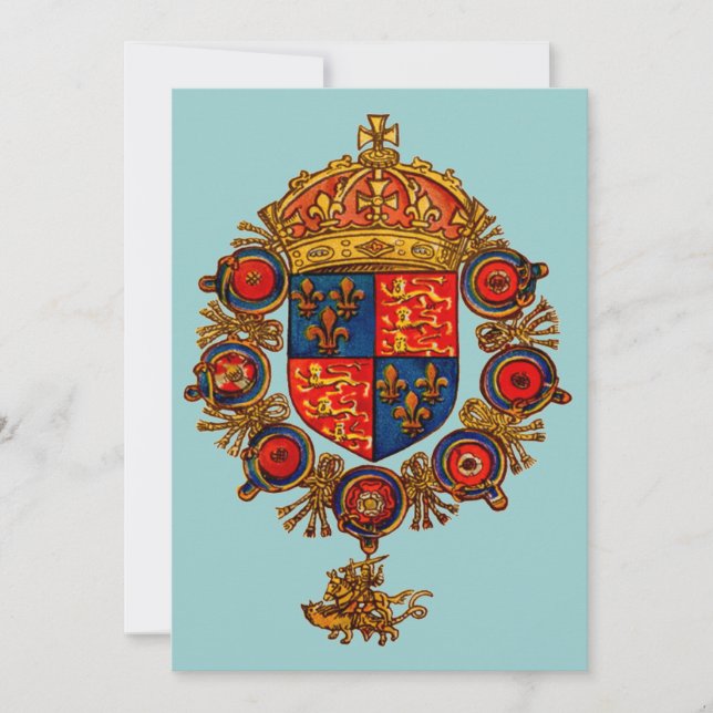 Heraldry mit Krone (Vorderseite)