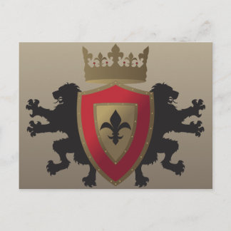 Heraldry Postcard Postkarte