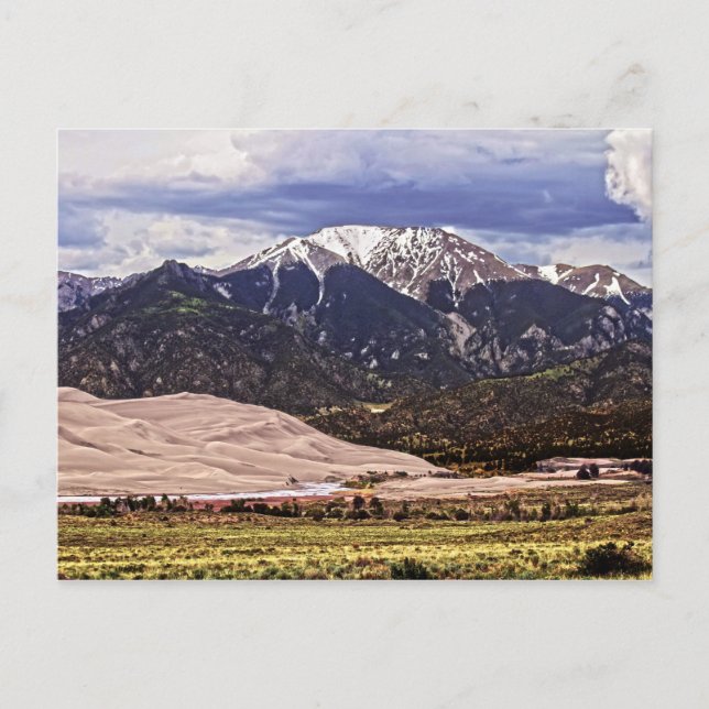 Herard und die großen Sanddünen Postkarte (Vorderseite)