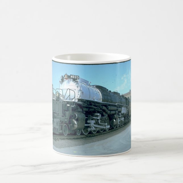 HERAUF 4-8-8-4 "großer Junge" #4023_Trains Kaffeetasse (Mittel)