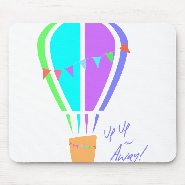 Herauf hohes und weg! mousepad (Vorne)