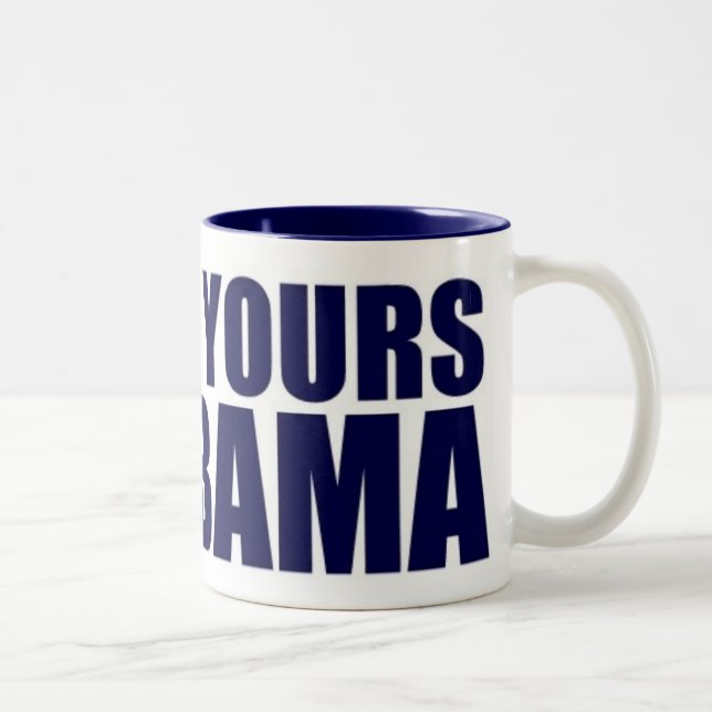 Herauf Ihr Obama Zweifarbige Tasse (Rechts)