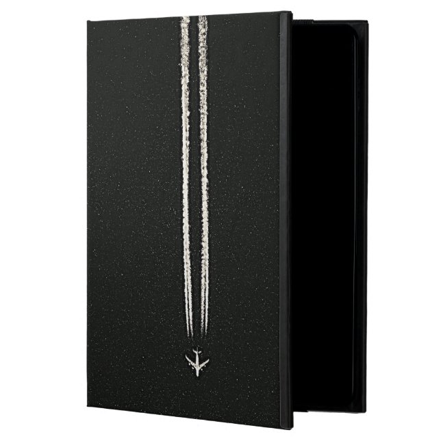 Herauf in den Himmel/große Höhe-FlugzeugContrail (Vorderseite)