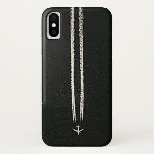 Herauf in den Himmel/große Höhe-FlugzeugContrail Case-Mate iPhone Hülle