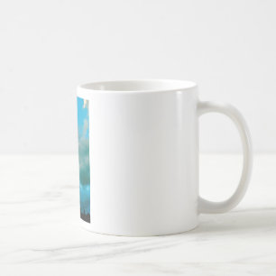 Herauf in die Wolken Kaffeetasse