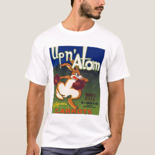 Herauf n Atom-Kalifornien-Karotten T-Shirt