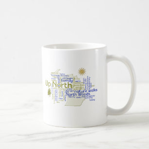 Herauf Norden - Michigan-Komponenten Kaffeetasse