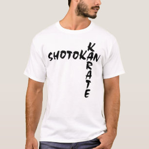 Herauf u. unten Shotokan Karate T-Shirt