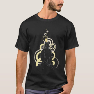 Heraus gebrannt T-Shirt