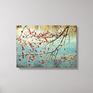 Heraus knospen leinwanddruck