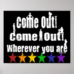 Heraus kommen Plakate