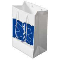 Heraus zerrissen schauen Sie EMS-Sanitäter-Symbol