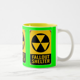 HERAUSFALLEN SCHÜTZEN ZWEIFARBIGE TASSE