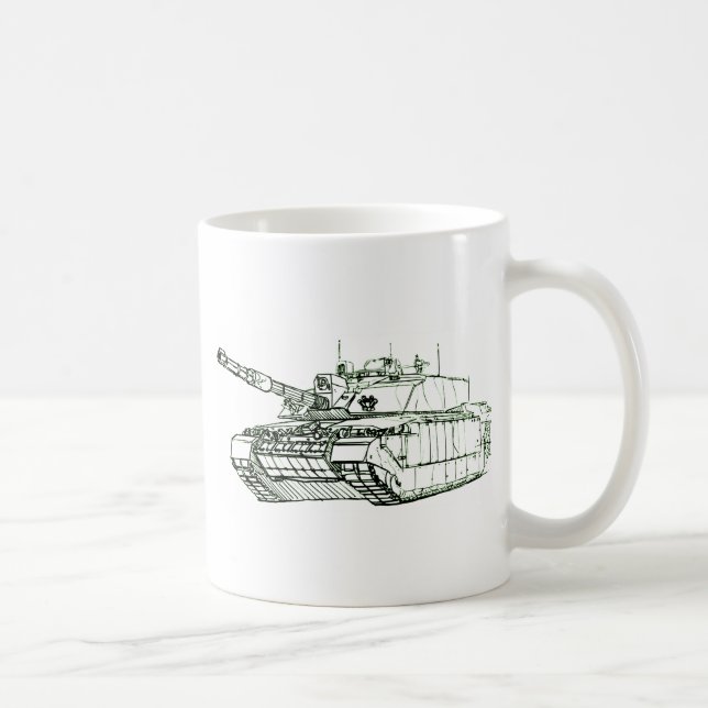 Herausforderer 2 MBT Kaffeetasse (Rechts)