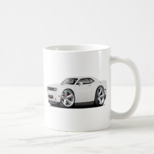 Herausforderer Funktelegrafie-Weiß-Auto 2009-11 Kaffeetasse