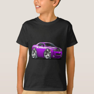 Herausforderer-lila Auto T-Shirt