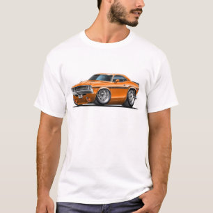 Herausforderer-Orangen-Auto 1970-72 T-Shirt