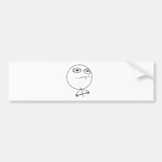 Herausforderung angenommen autoaufkleber