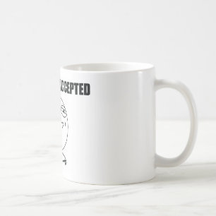 Herausforderung angenommen kaffeetasse