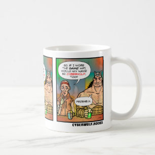 HERAUSFORDERUNG der CYBERWÜLF "merkwürdigeren" Kaffeetasse