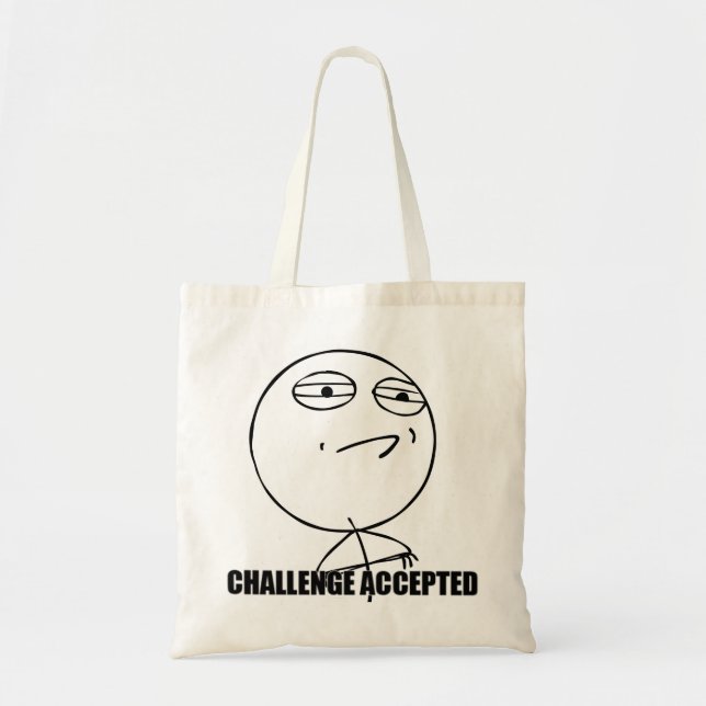 Herausforderung geltende Taschen-Tasche Tragetasche (Vorne)