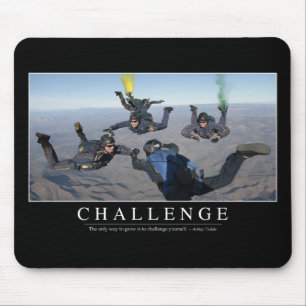 Herausforderung: Inspirierend Zitat 1 Mousepad